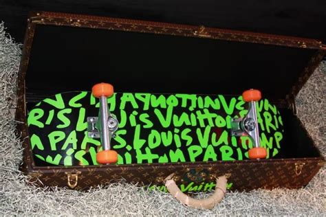 louis vuitton stephen sprouse skateboard.